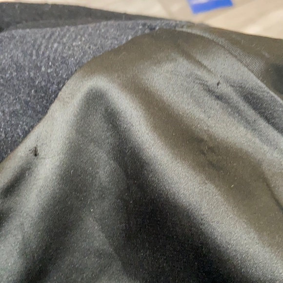 KSUBI BLACK TRENCH WOOL COAT - Picture 12 of 16